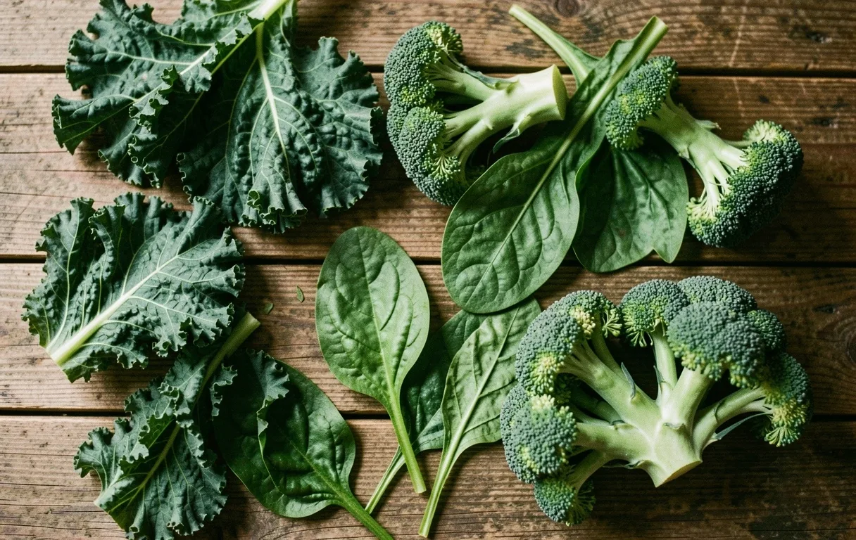 Vegetales de hoja verde